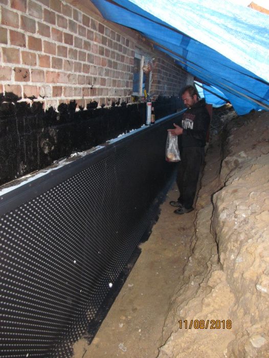 Odwodnienia, drenaże  , odprowadzenie wody deszczowej