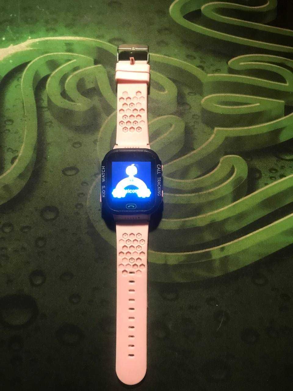 Смарт-часы GPS Smart Watch KIDS Pink