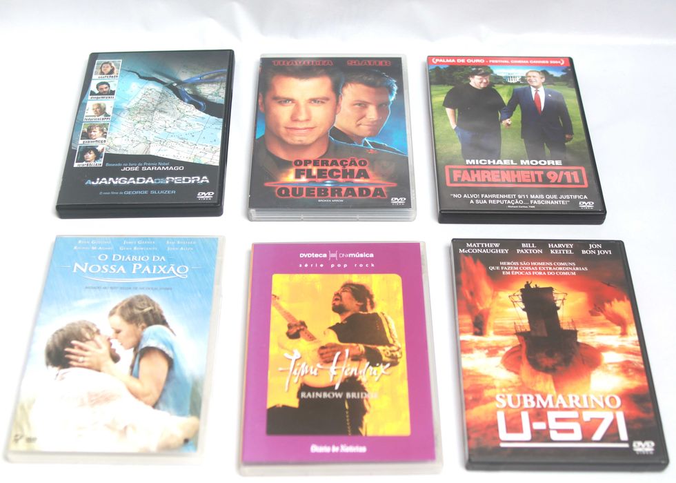 DVDs Originais em muito bom estado
