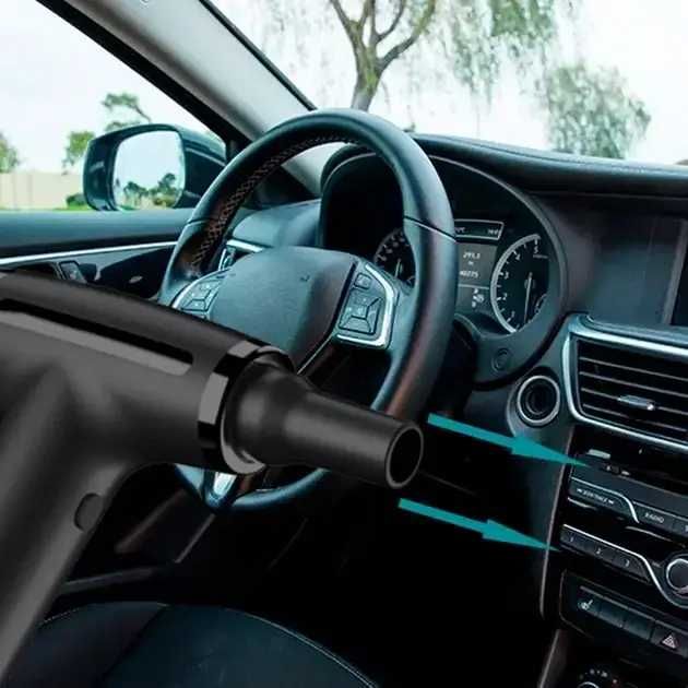 Акумуляторний фен для сушіння та укладки волосся FT01 чорний