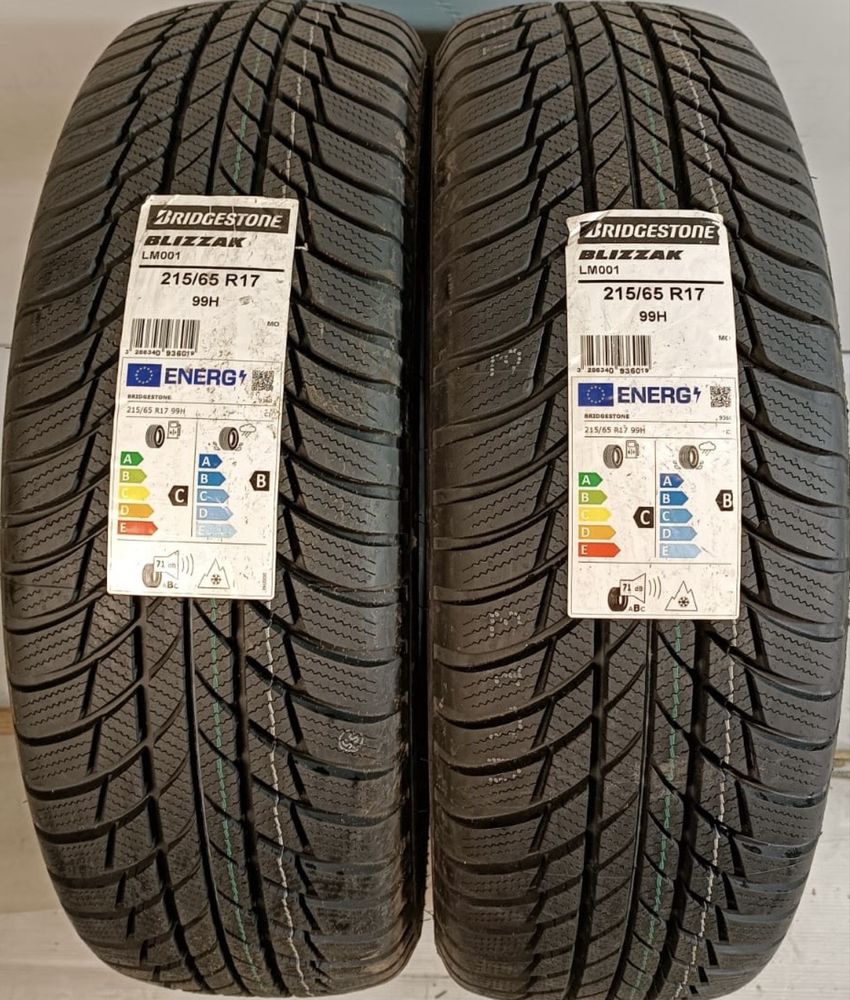 2x 215/65r17 Bridgestone Blizzak LM001 99H MO 2024