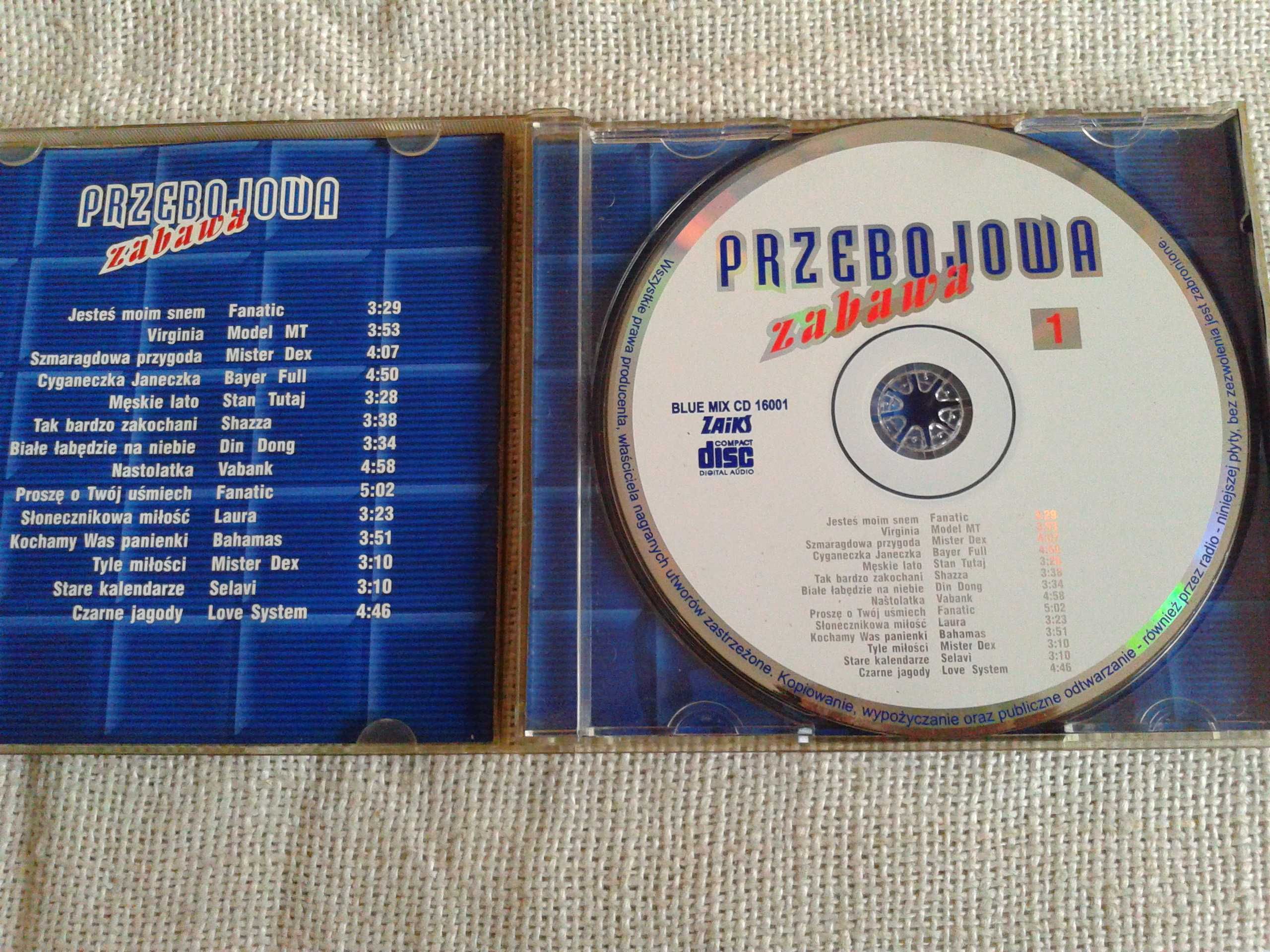 Przebojowa Zabawa 1   CD