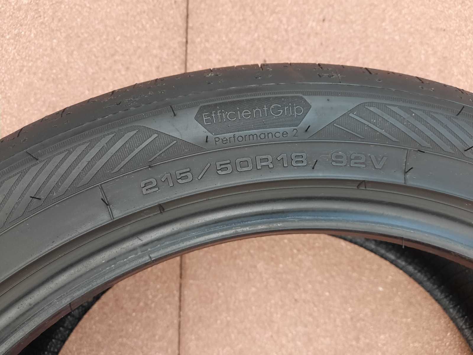 opony 4szt  jak nowe  215/50 r 18 GoodYear efficientgrip performance 2