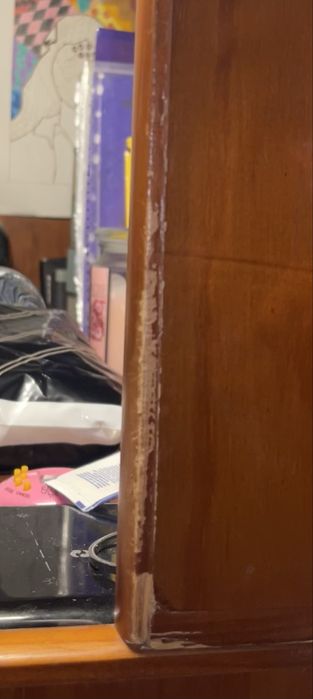 Secretária com estante