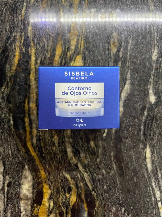 Krem pod oczy przeciwzmarszczkowy z krzemem Sisbela Reafirm. Deliplus