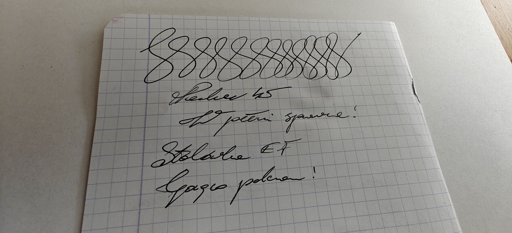 Pióro wieczne Parker 45 stalówka EF