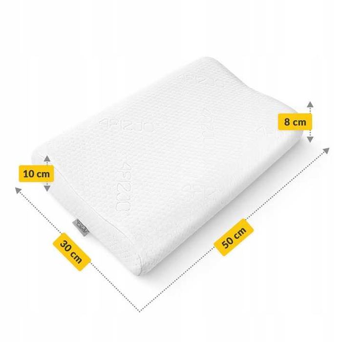 Poduszka Ortopedyczna Do Spania Na Boku Profilowana Pianka Memory