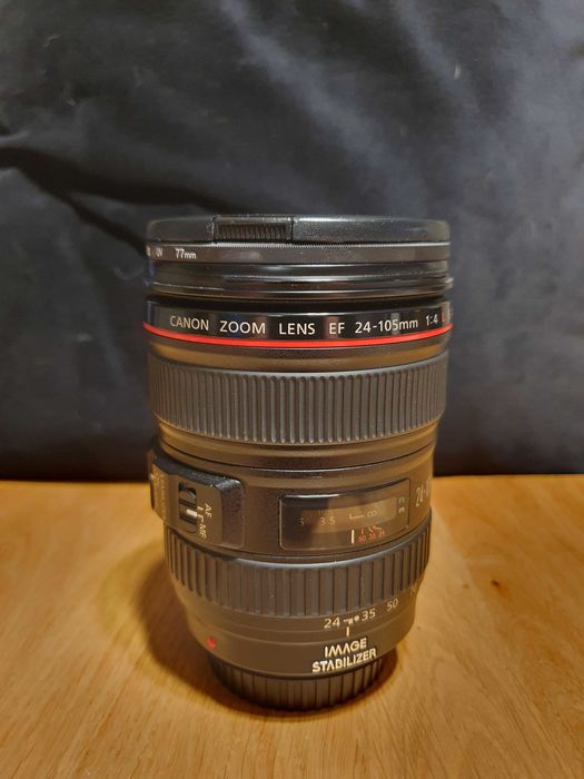 Canon EF 24-105mm f/4L IS USM + filtr UV