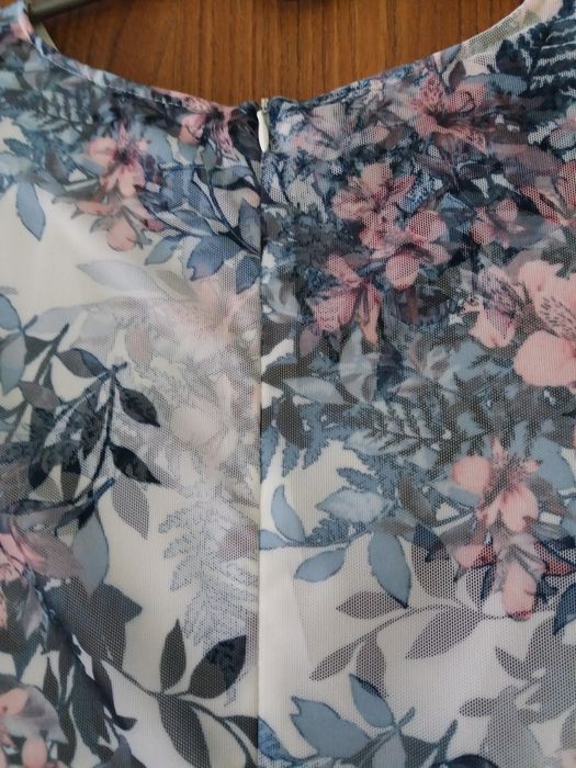 Sukienka hiara 44 wesele, letnia w kwiaty