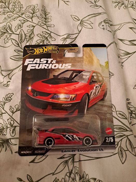 Hot wheels mitsubishi Lancer Evolution IX  Fast and Furious