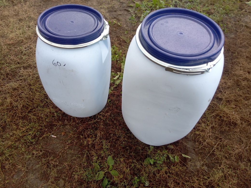 Beczki plastikowe do kapusty ogórków miodu zacieru wina deszczówka poj