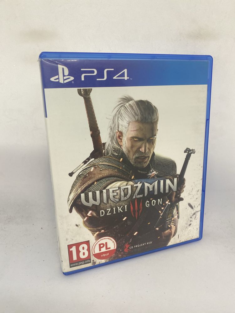 Gra Wiedźmin III Dziki Gon PS4 PS5 Sony Play Station pudełkowa PL