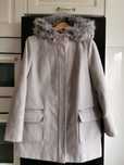 Parka, płaszcz z kapturem r. 42