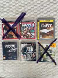 Gry na konsole PS 3 Call of duty Farcry 3 Grysis 2 Battlefield