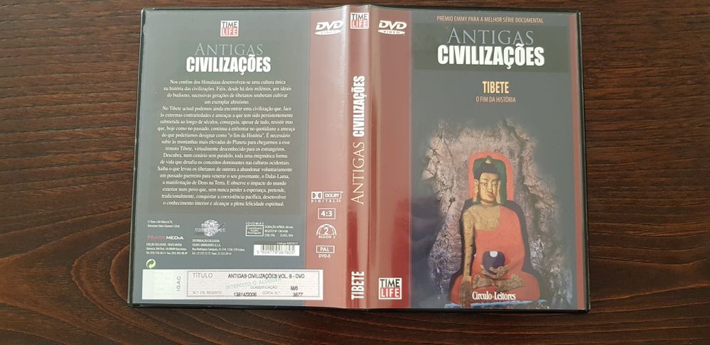 Colecção de DVDs Antigas Civilizações (10 DVDs)