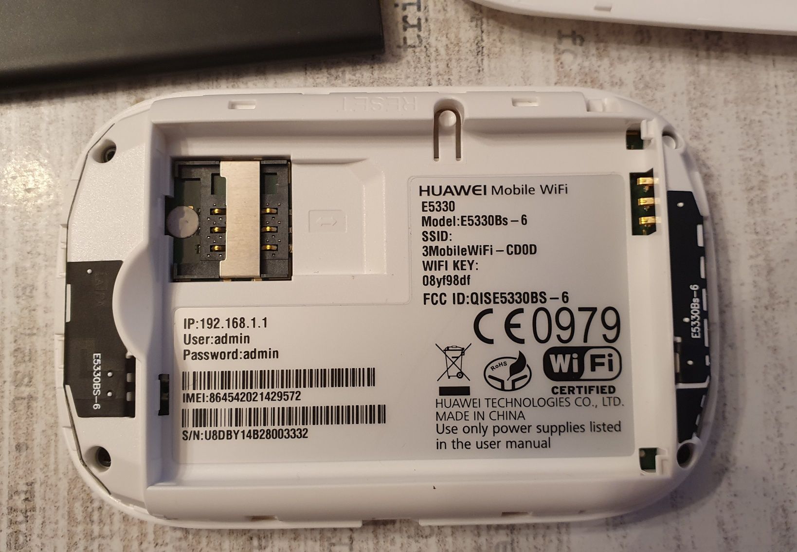 Modem Huawei E5330 biały