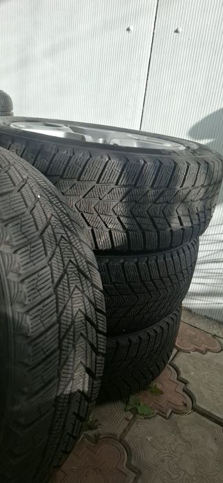 Диски R16 4×100 Шины Nexen Winguard ice plus 205/60 R16 Зима + Колпаки