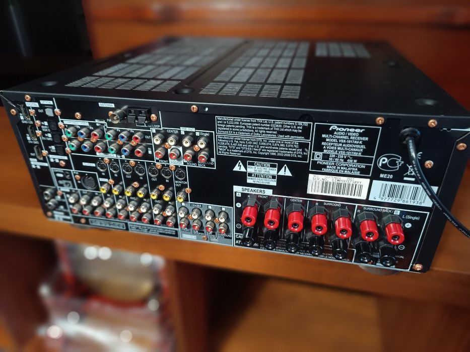 Amplificador Pioneer VSX 1017AV "Musculado e Refinado"