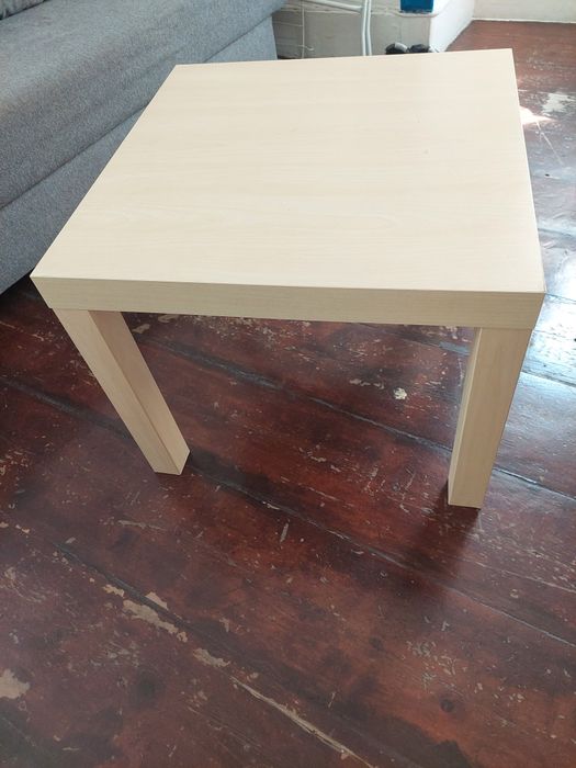 Mesa de apoio cor beige