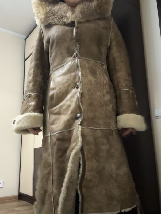 Дубленка з натурального хутра розмір 42