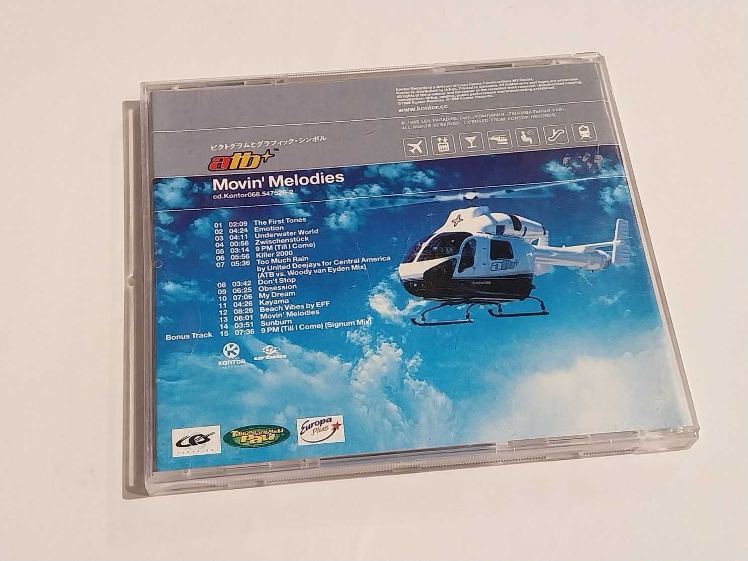 ATB - Movin' Melodies, CD, 1999