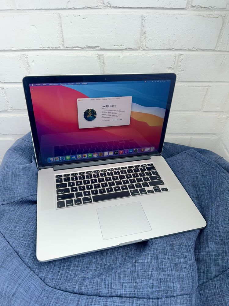 Macbook pro 15 2014  i7 2.6/4.0, 256gb SSD, 16GB RAM, GeForce 750 2Gb