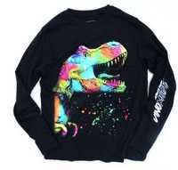 NEXT bluza long tshirt DINOZAUR  kolorowa bluzka 158 13lat