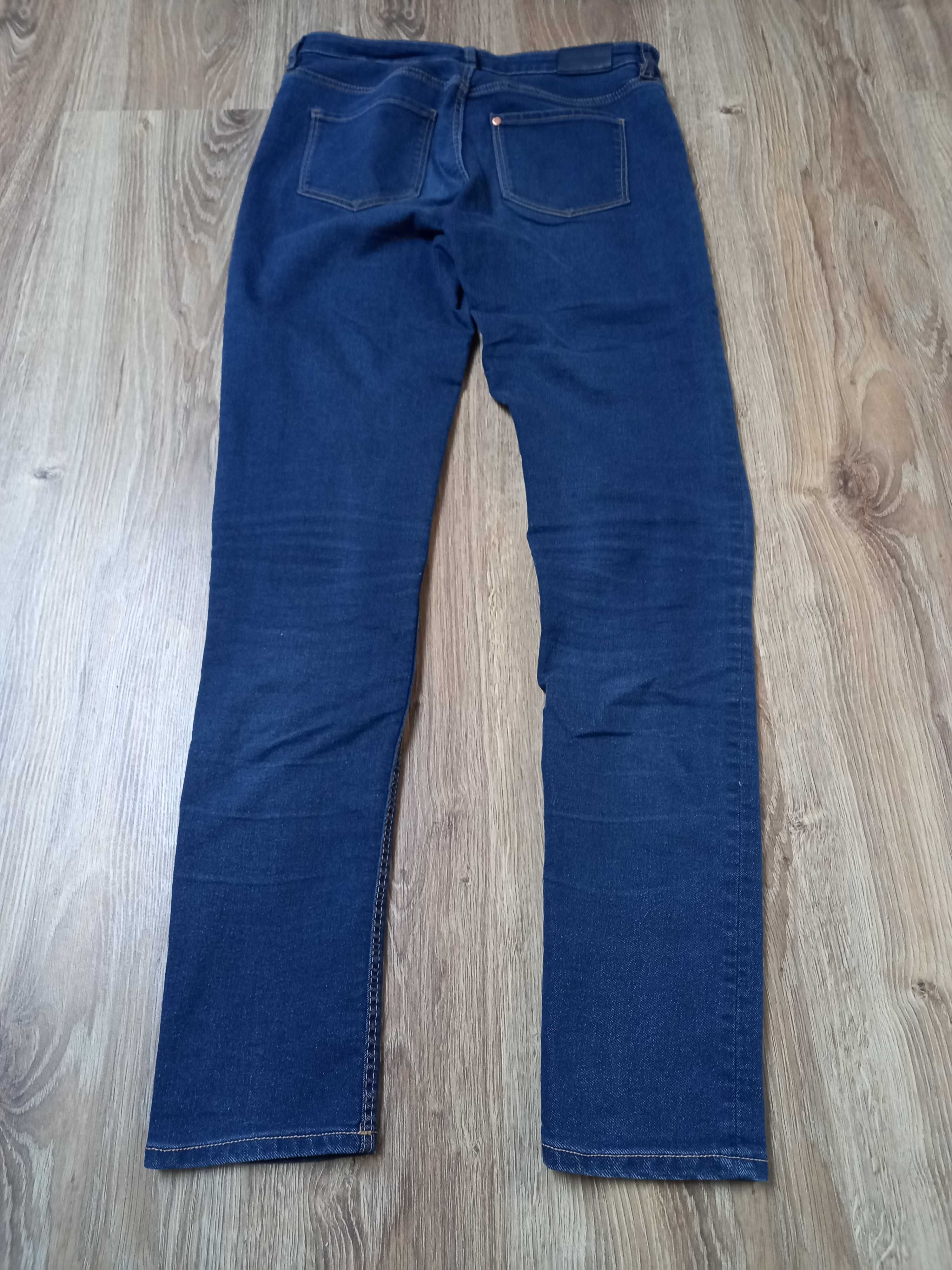 Spodnie jeansy r.164cm z lycrą SKINNY FIT H&M