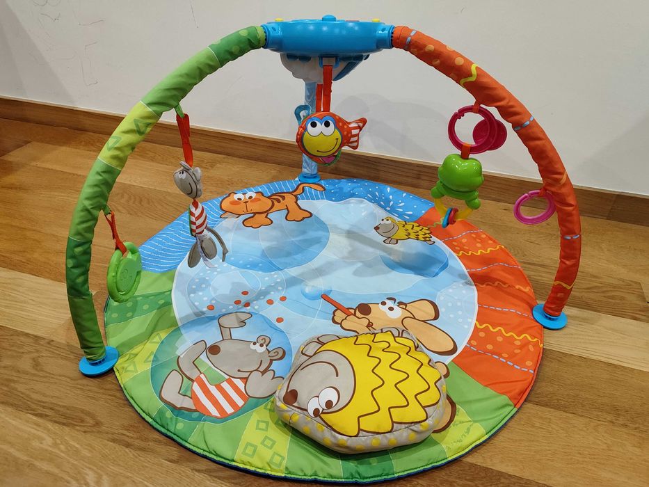 Ginásio interativo Bubble Gym da Chicco como novo