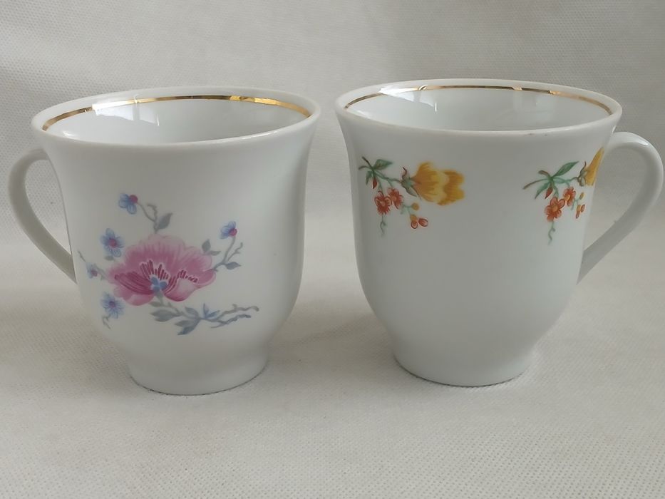 Чашки    фарфор.