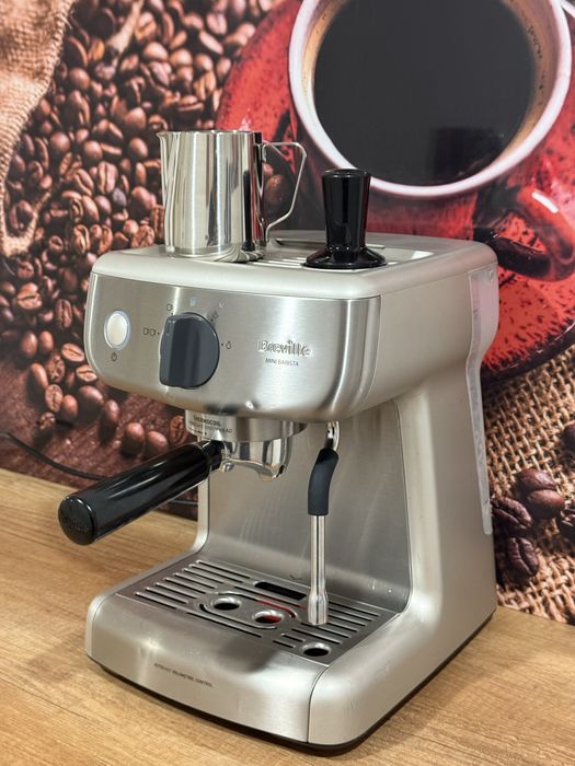 Ekspres kolbowy BREVILLE VCF125X Mini Barista gwarancja