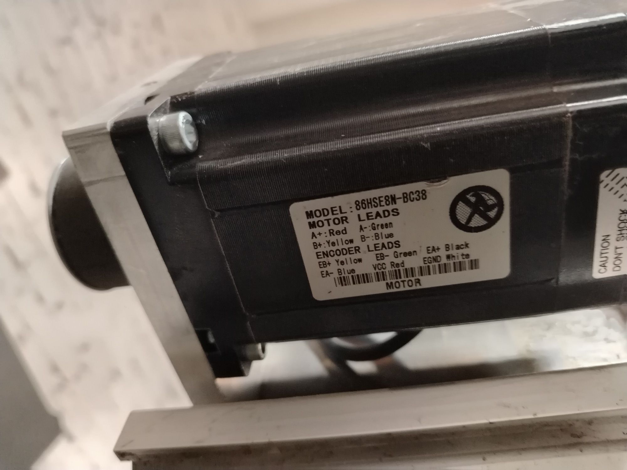 Гибридный мотор с драйвером nema 34 с энкодером 86HSE8N-BC38