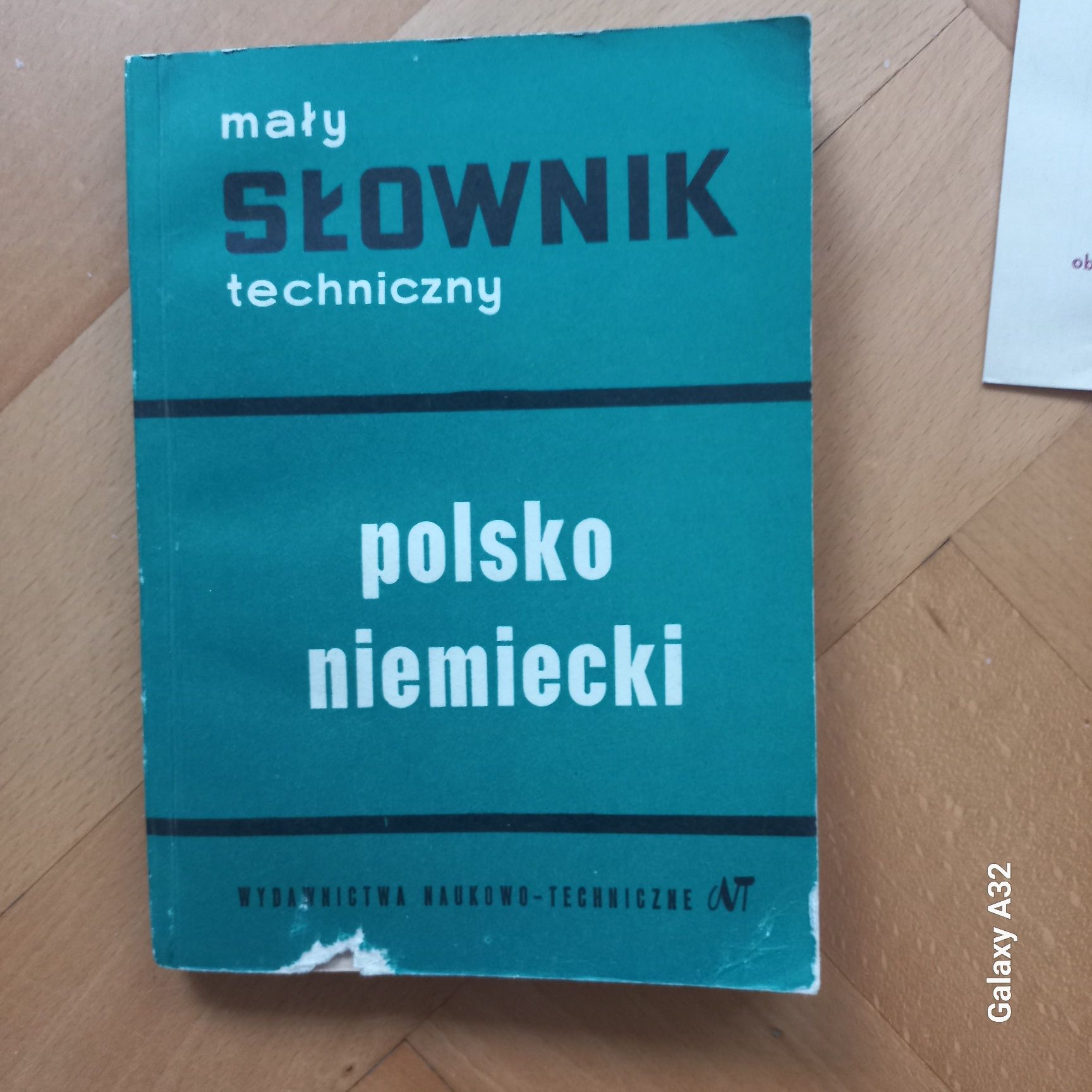 Slownik techniczny polsko niemiecki Drewnowski