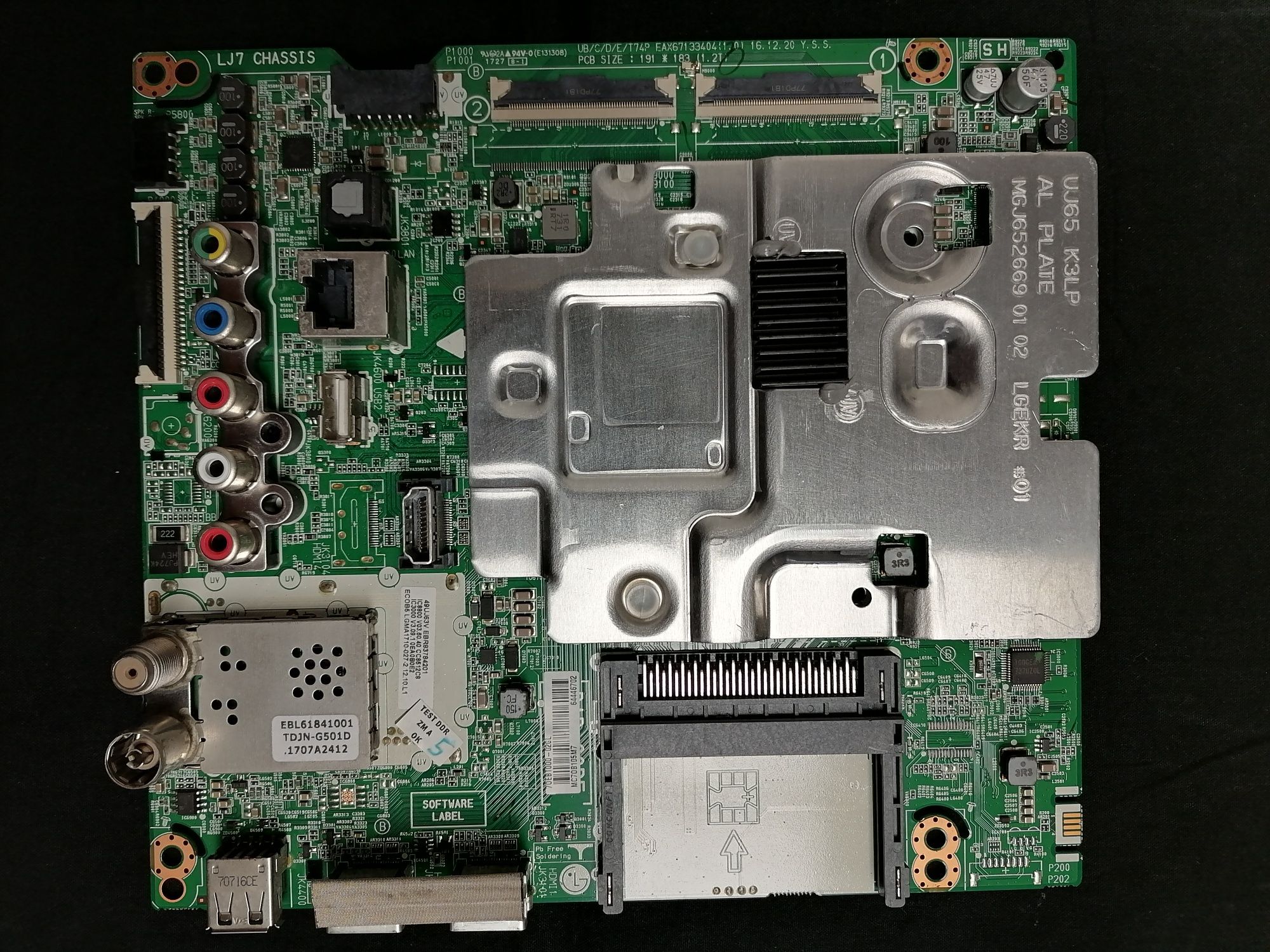 Main board LG 49UJ620 EAX671334