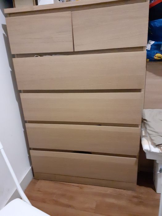 Comoda de 6 gavetas