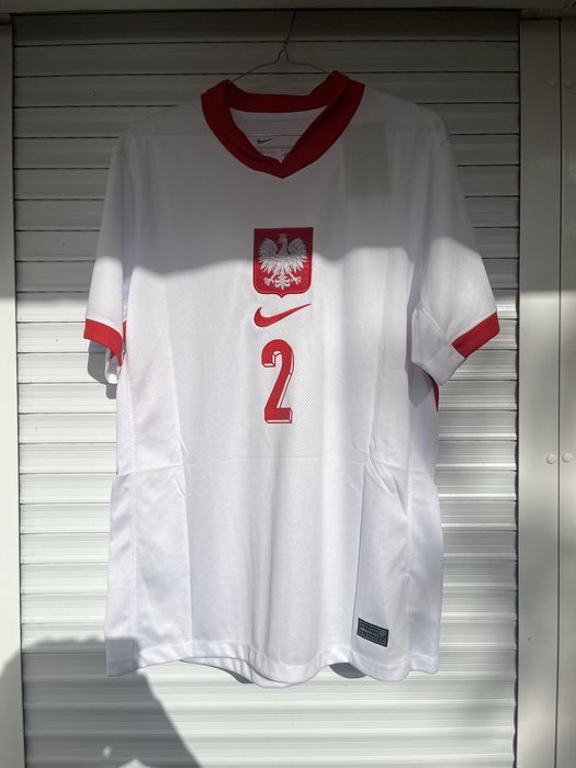 Koszulka Oficjalna meczowa Matty Cash 2 Reprezentacja Polski Nike