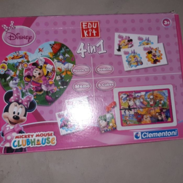 Diversos objetos da Minnie