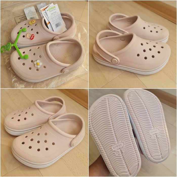 Crocs демісезон HM балетки чорні Хеловін черевики взуття 17.5-18.5-19.