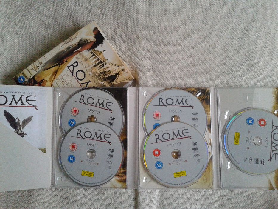 Rome ,The Complete Second Season DVD