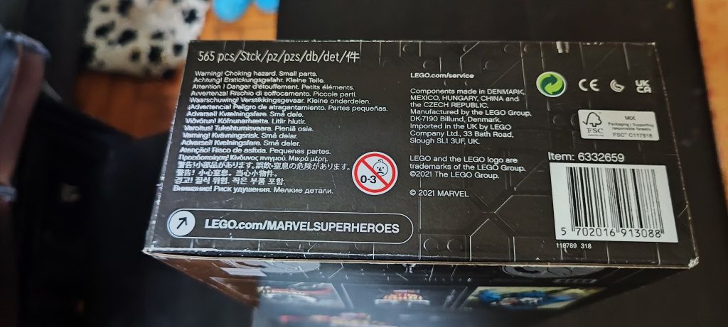 Venon Marvel (Lego selado em caixa)