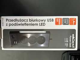 Przedłużacz biurkowy USB