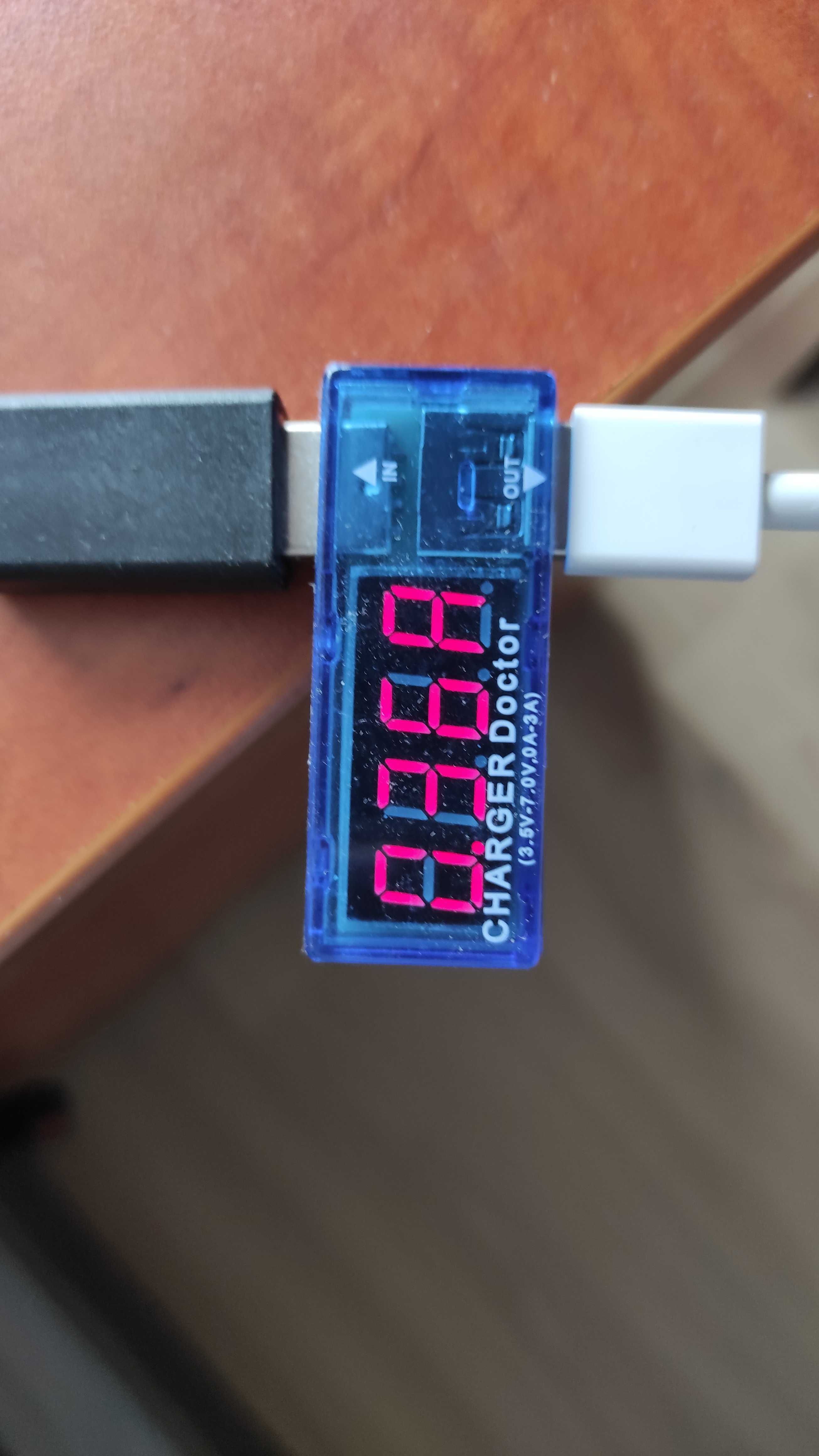 USB измеритель зарядного тока