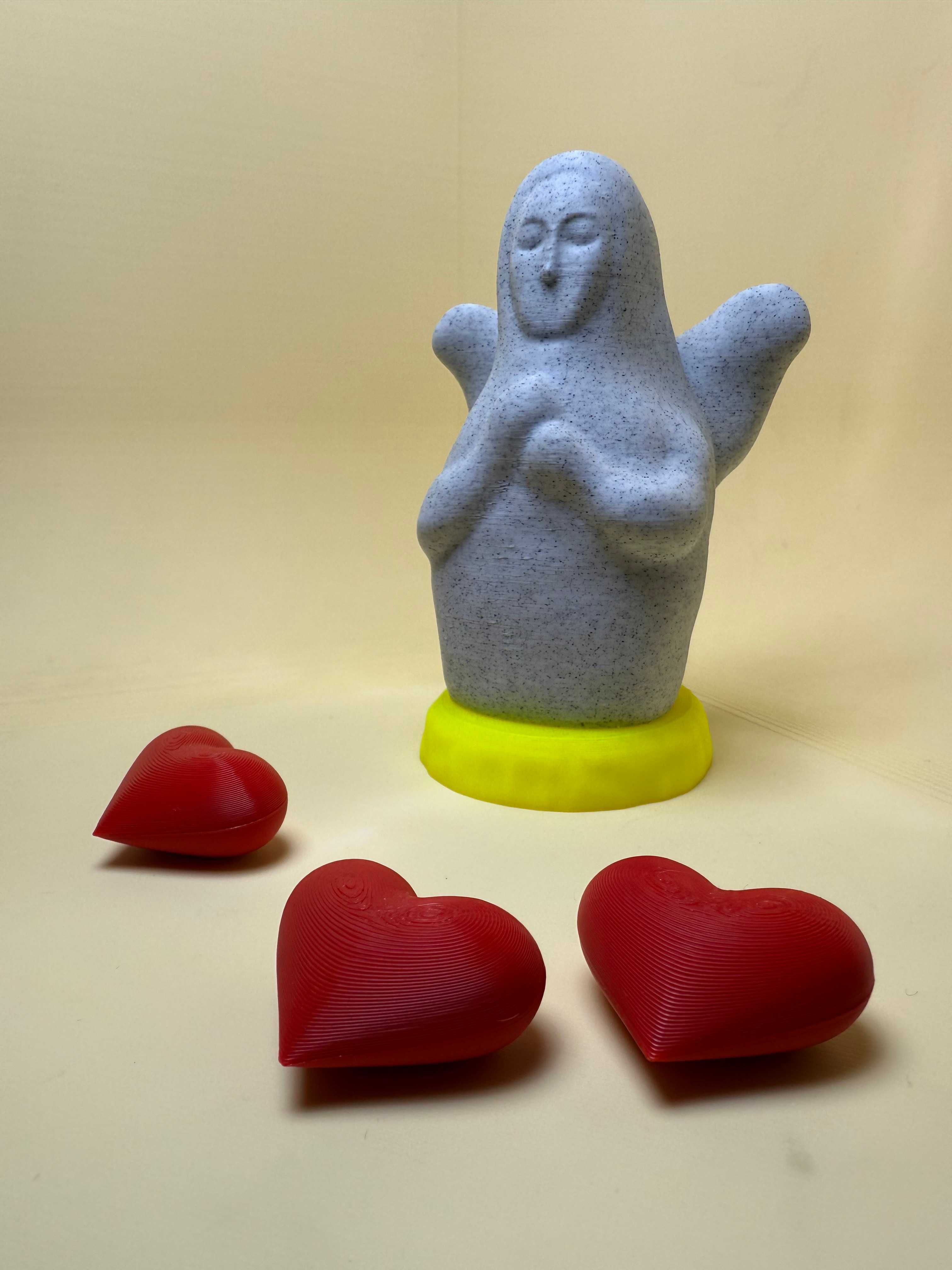 Estátua da Deusa - Zelda - Compartimento com corações