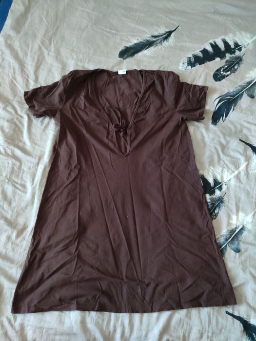 Комплект в пологовий халат і сорочка для годування і