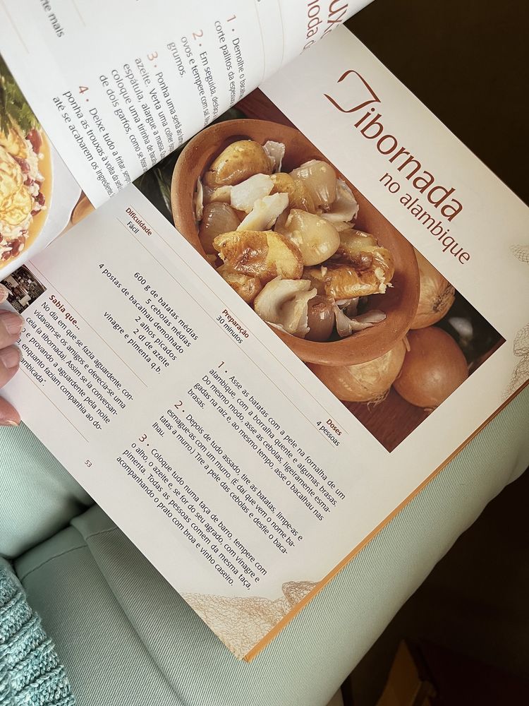 Livro Receitas de Bacalhau