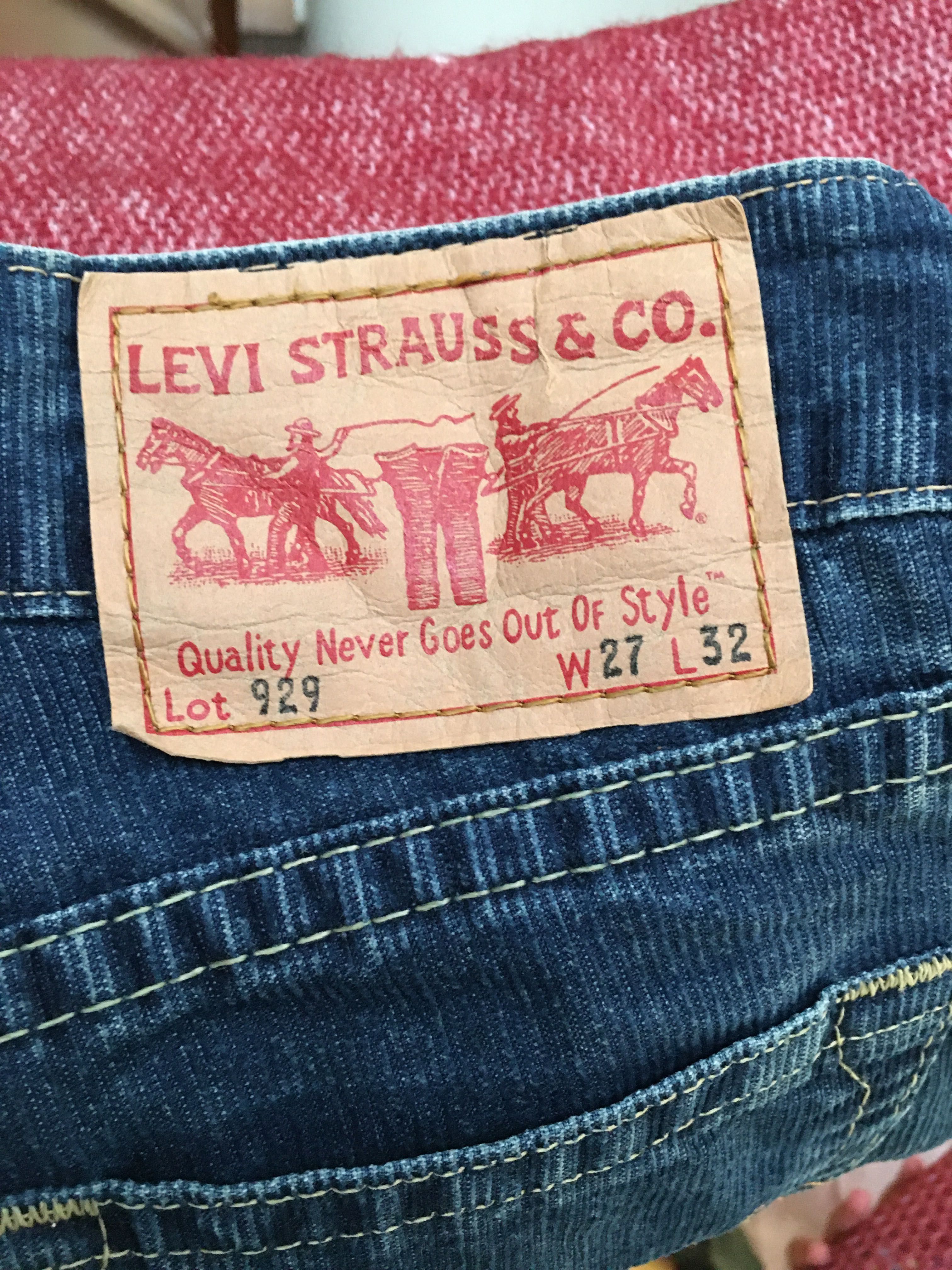 Levis vintage 929