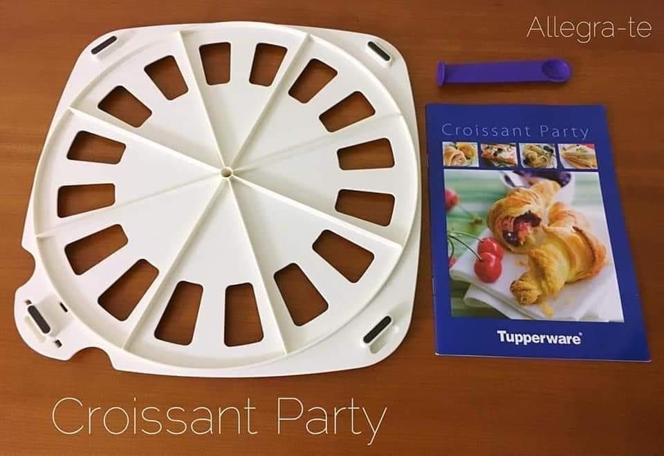 Croissant Party + OFERTA Livro Receitas Tupperware