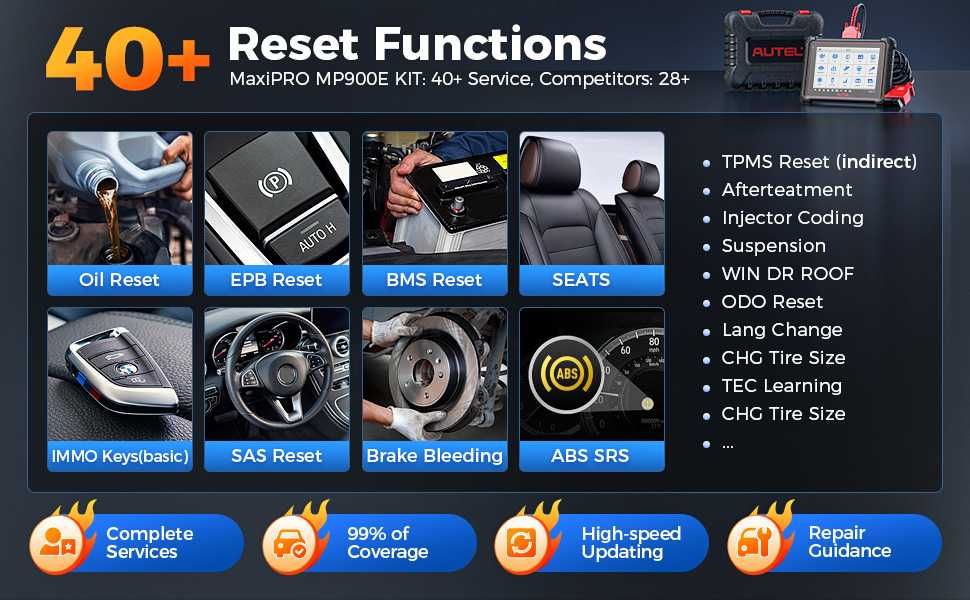 Autel MaxiPRO MP900E KIT Máquina Diagnostico OBD Profissional (NOVO)