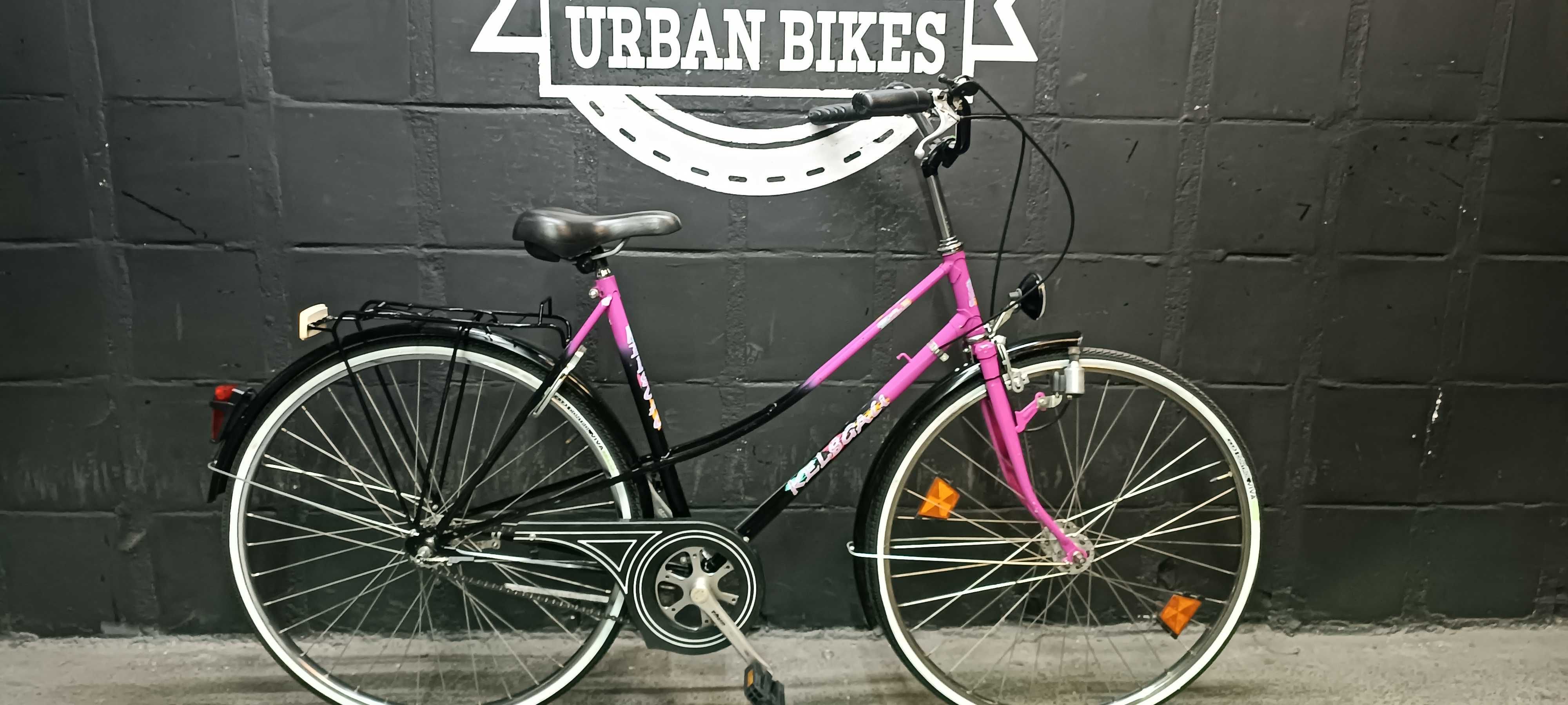 DWURURKA  3 biegi w piaście  po serwisie 53cm URBAN BIKES