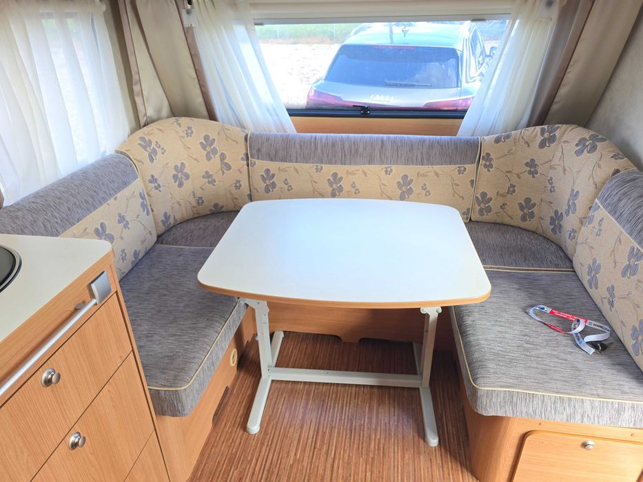 ADRIA 542UT duża łazienka na tyle przyczepa kempingowa fendt hobby wlu